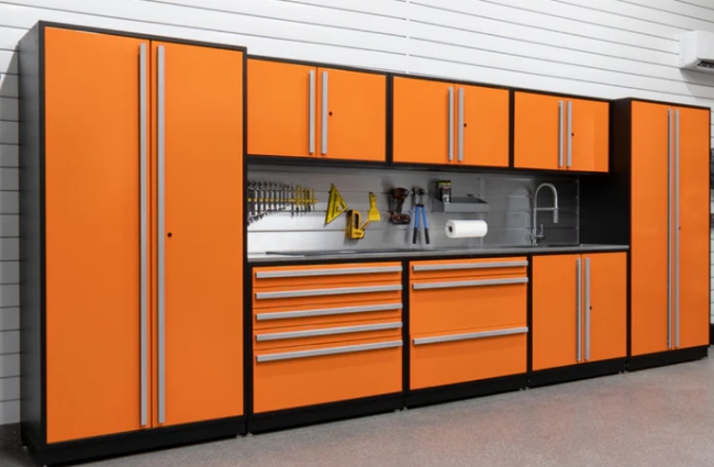 garage cabinets color options