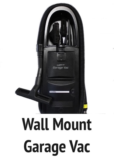 wall mount garage vacuum