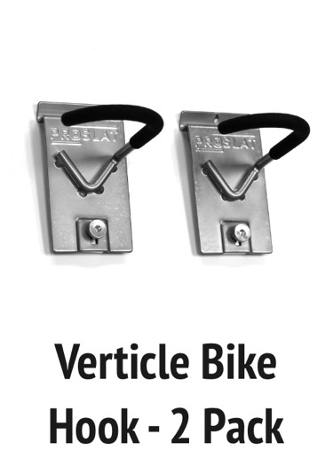 vertical bike hook 2-pack