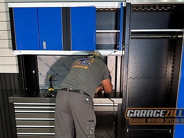 Garage Cabinet Installation