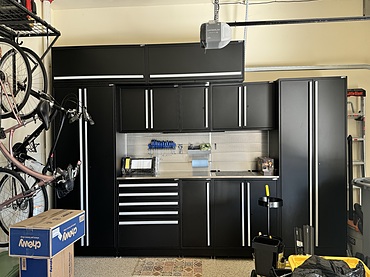 Garage Cabinet Installation