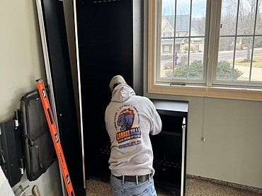 Garage Cabinet Installation