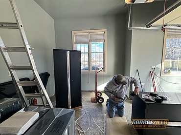 Garage Cabinet Installation