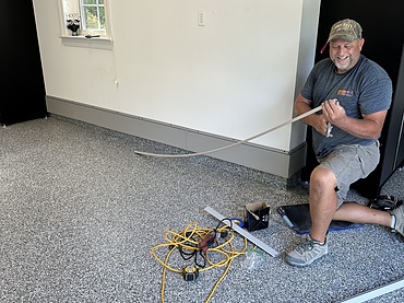 Garage Cabinet Installation