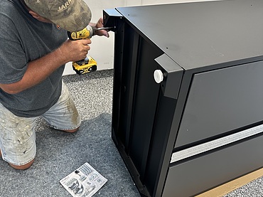 Garage Cabinet Installation